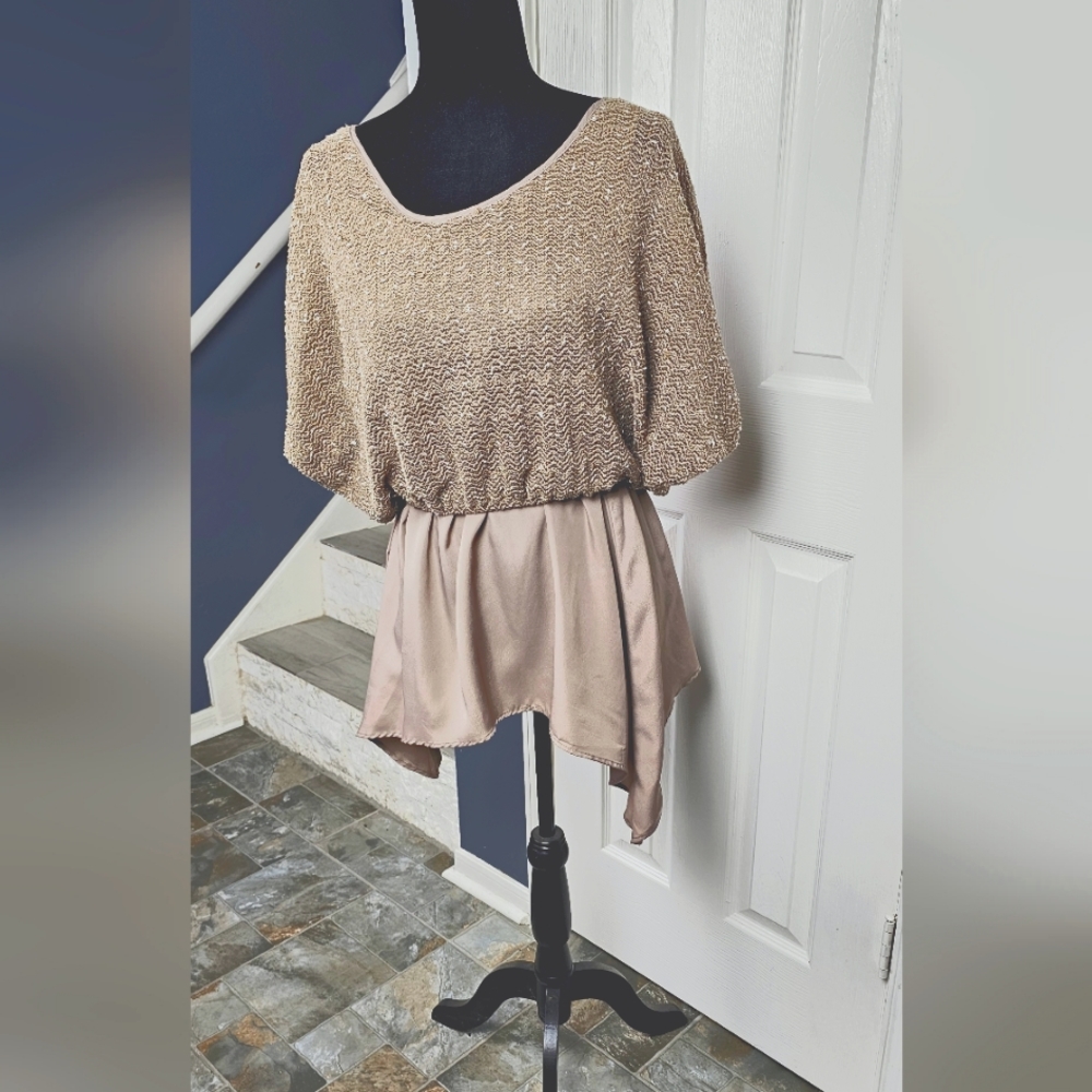 Asymmetrical blouse